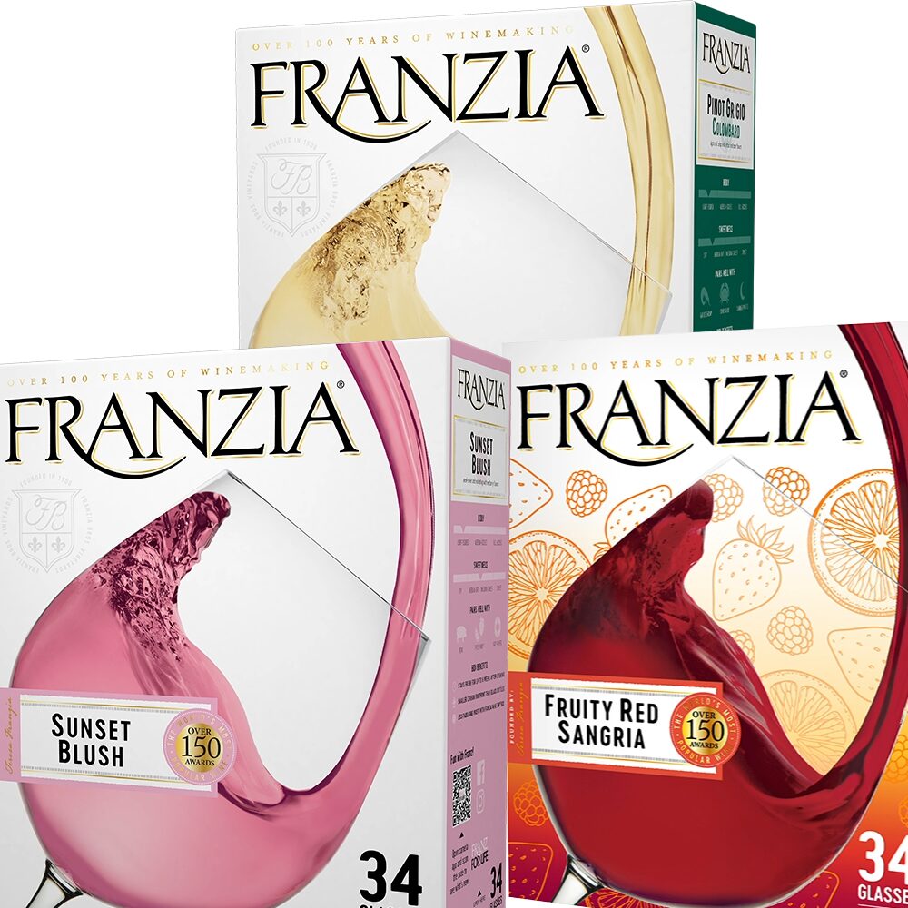 franzia box wine flavors